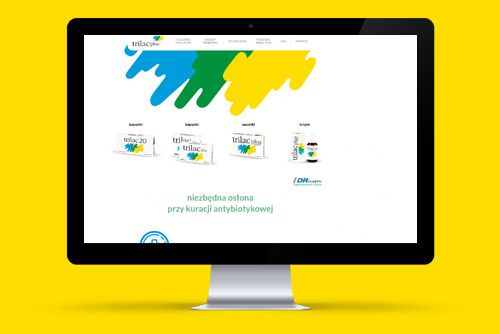 Strona produktowa Trilac Plus