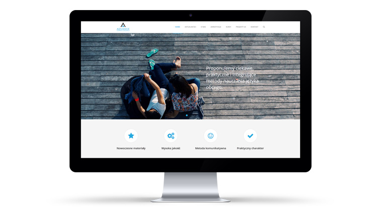 Strona Advance Centrum Edukacji